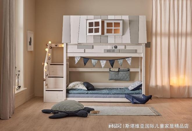 瞭望塔儿童床：藏在儿童房里的森林冒险
